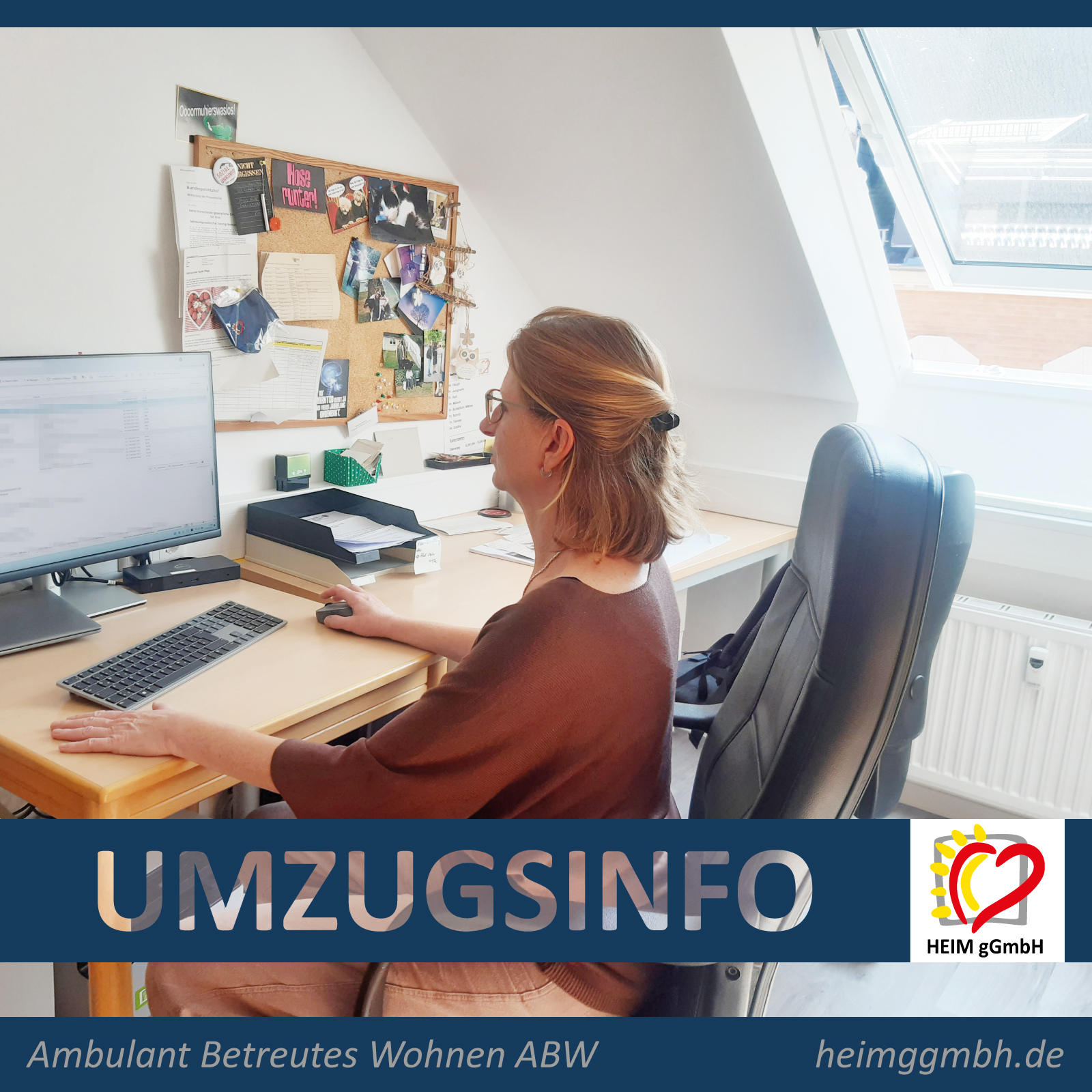 Ambulant Betreutes Wohnen ABW in Chemnitz - HEIM gemeinnützige GmbH - Umzug und neue Adresse in der Kanalstrasse 18