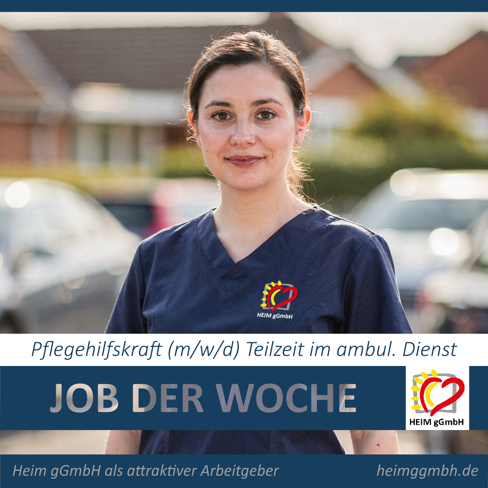 Pflegehilfskraft (m/w/d) gesucht in Chemnitz bei der HEIM gGmbH - Stelle in Teilzeit im ambulanten Pflegedienst