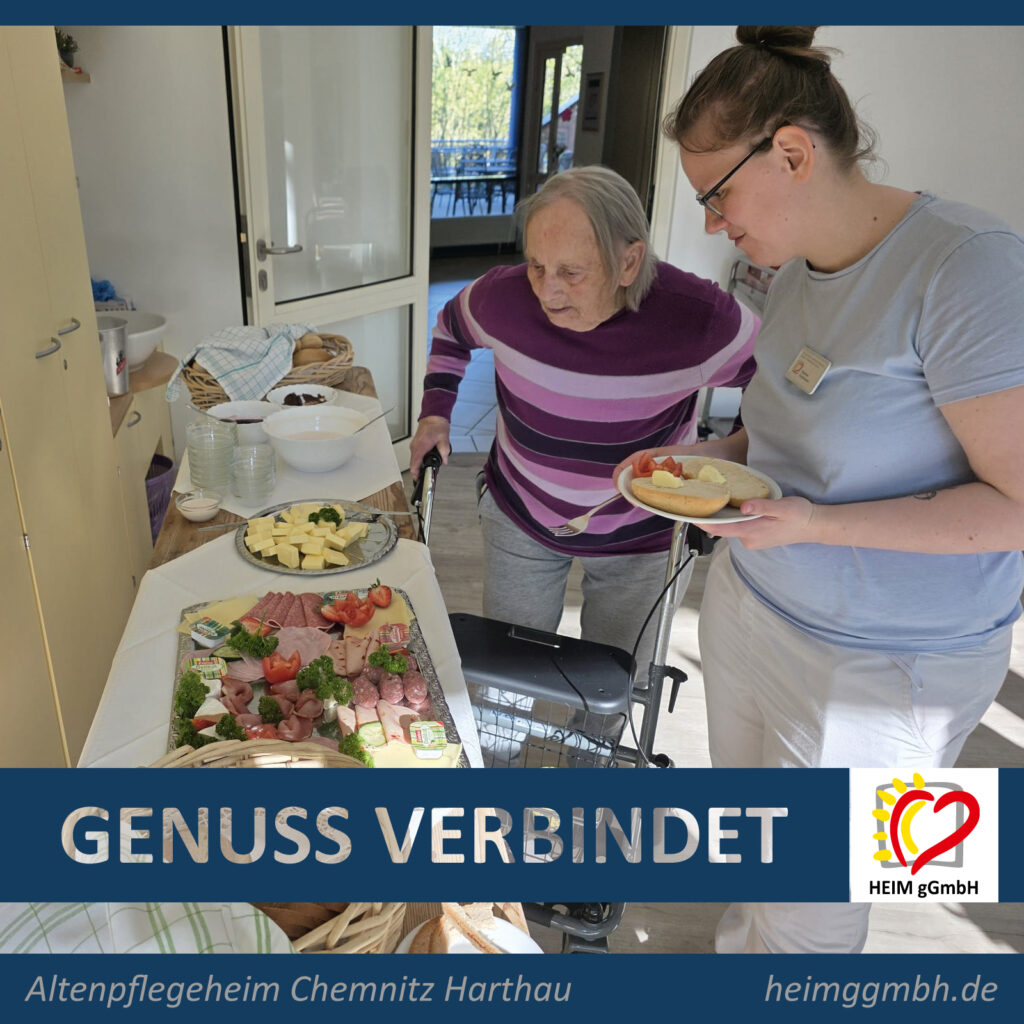 Genuss verbindet! Im Altenpflegeheim in Chemnitz Harthau