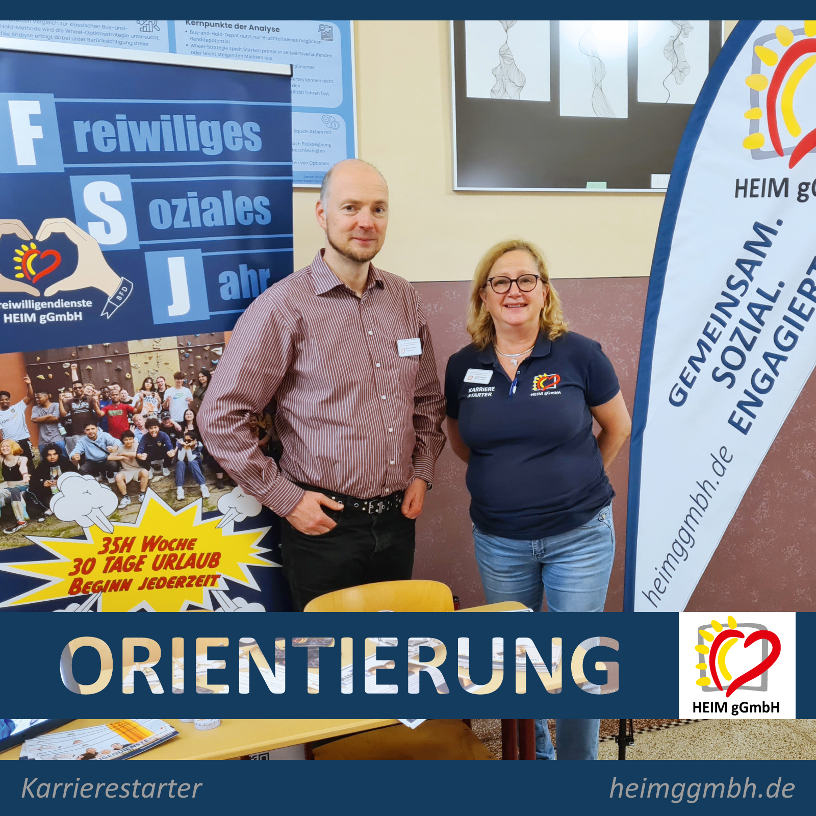 Johannes-Kepler-Gymnasium Chemnitz - DIe HEIM gGmbH zum Informationsabend zur Berufs- und Studienorientierung