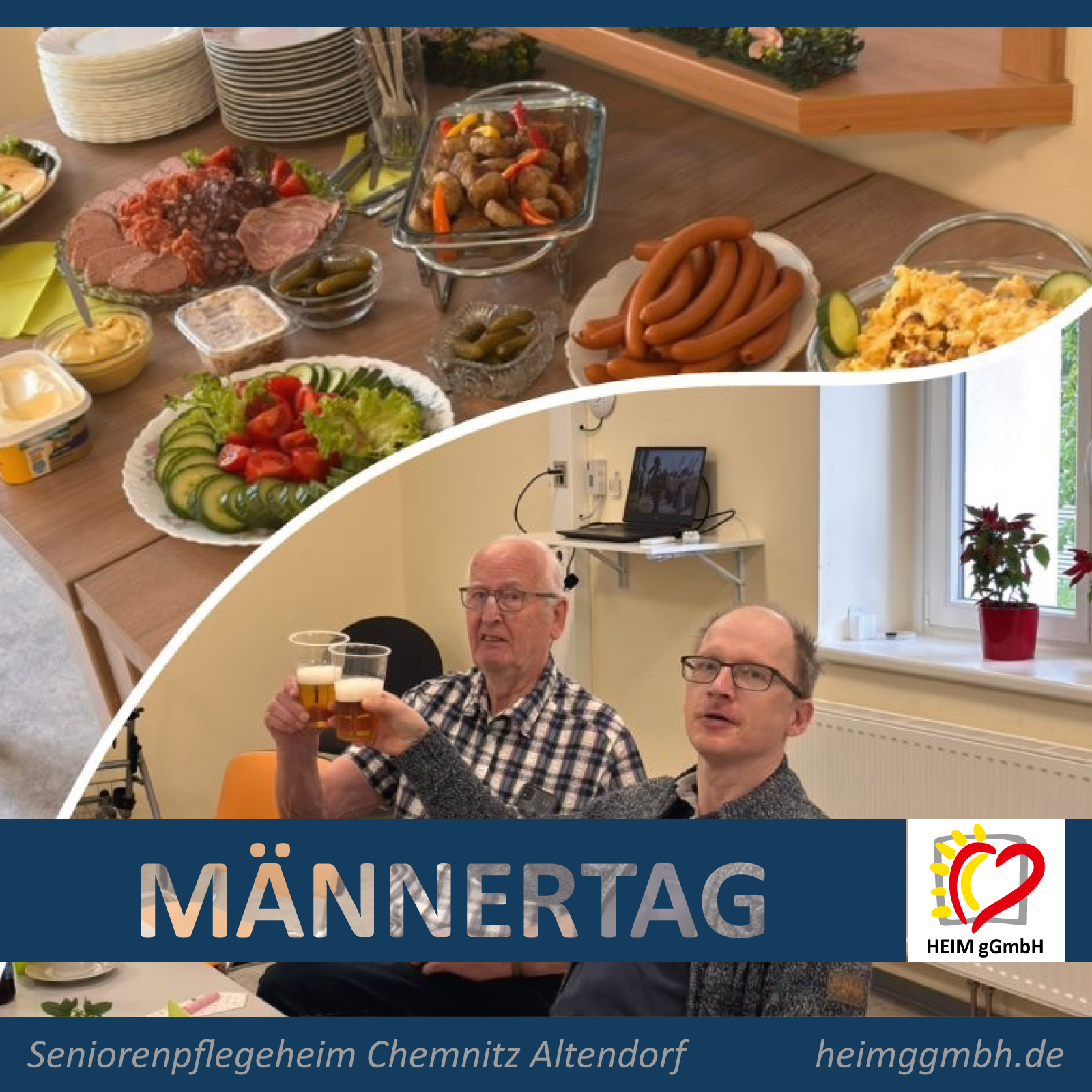 Männertag im Seniorenpflegeheim Chemnitz Altendorf - Gemeinschaft und Wertschätzung an einem besonderen Tag