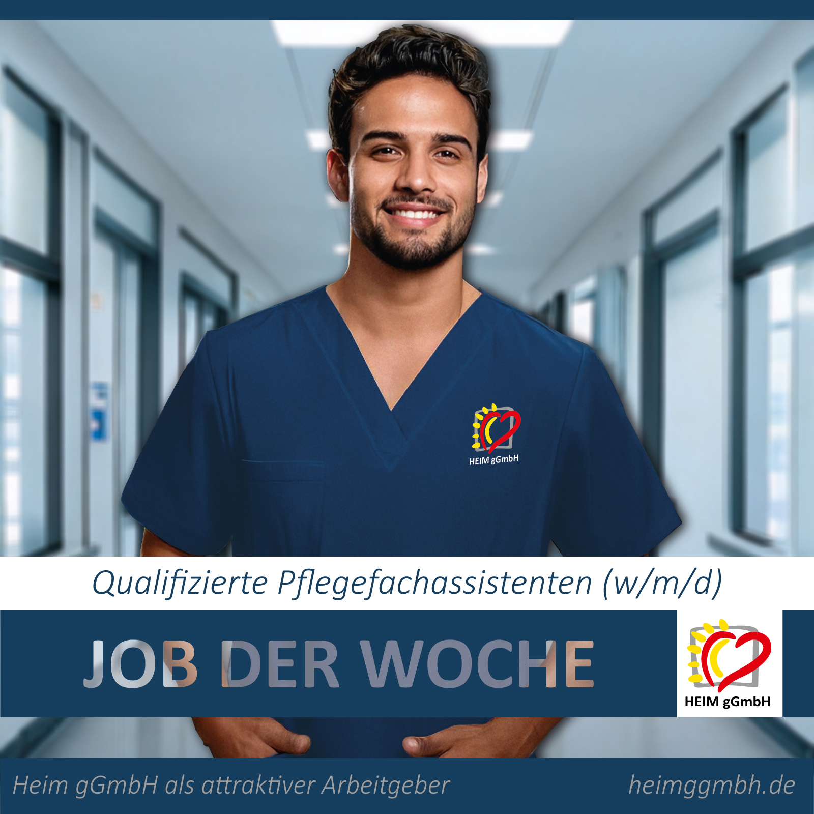 JOB DER WOCHE- Qualifizierte Pflegefachassistenten (w/m/d) Teilzeit bei der HEIM gGmbH in Chemnitz für Altendorf und Harthau