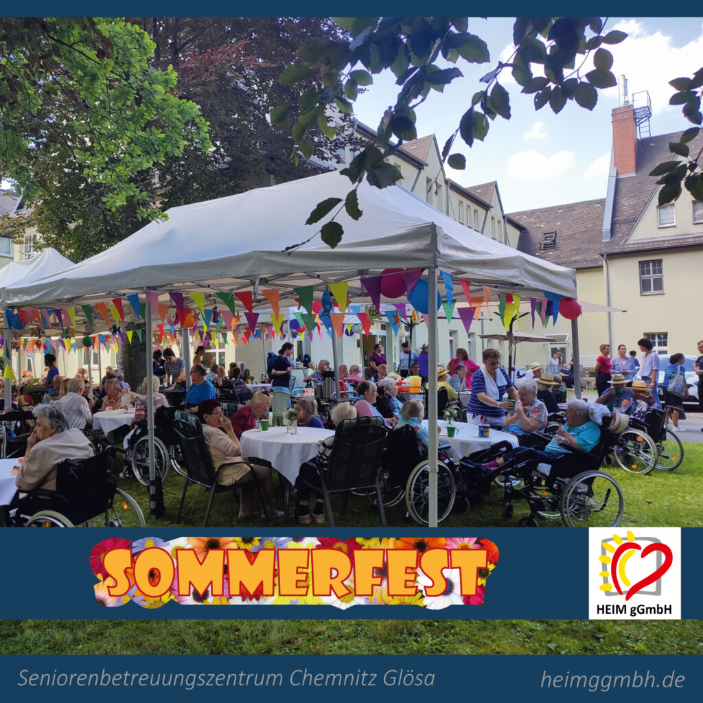 Sommerfest im Seniorenbetreuungszentrum